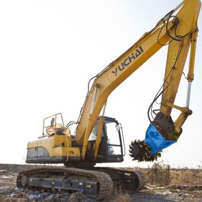 Manufacture of hard rock excavator roller cutter good safety low vibration digger drum cutter