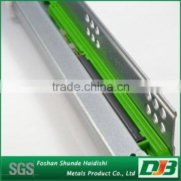 High quality Moden design soft close Zinc metal Slide rail \ furniture slide rail