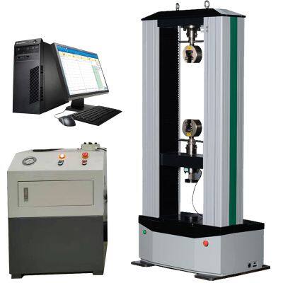 Universal Auto Testing Machine with PC&Servo Control 100kn Servo Motor Control Single Column Computerized Tensile Testing Machine
