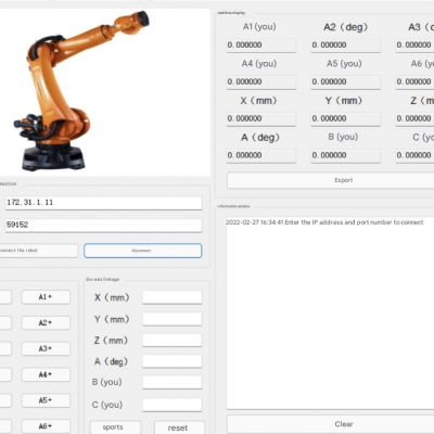 Multi-Brand Robot Remote Control & Data Acquisition System - ABB/KUKA/FANUC/Yaskawa Compatible