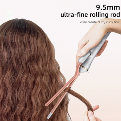 Hair Curling Stick/9mm Small Roll Net Red Bubble Noodle Roll Ceramic Splint/wool Chicken Rolls Stick Straight Roll Teddy Roll photo-3