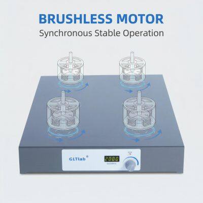 Ultra-thin Body of the Digital Multi-position Magnetic Stirrer