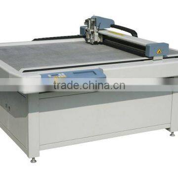 Vibrating blade paperboard cutting machine for cartons,bags and garment