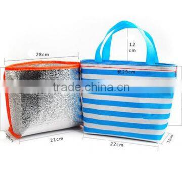 Wholesale Portable Travel Food Warmer 600D Cooler Bags