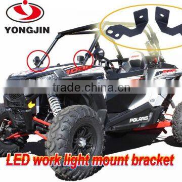 STV Motorsports 2015 2016 POLARIS RZR XP 1000 RZR 900 Black Lights Mounting Brackets Kit