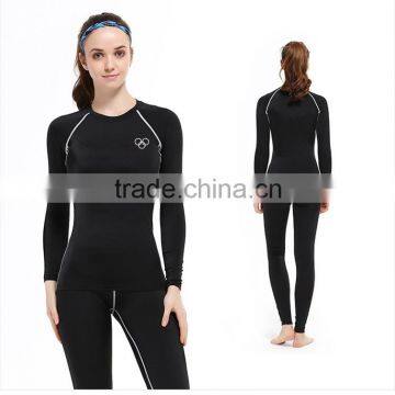 OEM ODM FACTORY Custom Young sexy girls compression women sportswear sublimation printing sports wear