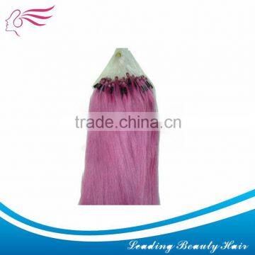 Wholesale cheap remy hair weft with micro ring