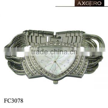 unique design crystal swiss luxury watch