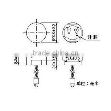 High Quality Waterproof Ultrasonic Sensor NU40B16TR-3 photo-2