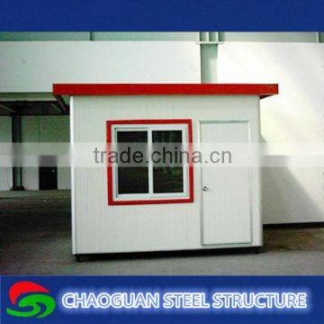 Prefabricated sentry box, guard house, trailer lifted house