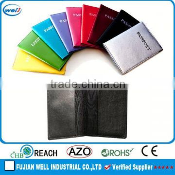 pu passport holder , faux leather card holder