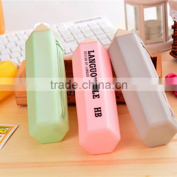 Custom Silicone Pencil Case Soft Silicone Pen Bag