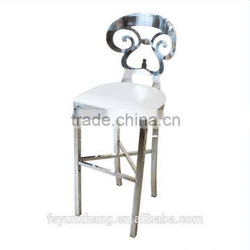 Fashion Bar Chair Carving Stainless Steel Furniture photo-4