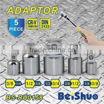 BS-RU0158 50BV30 5pcs professional socket adaptor set for ratchet wrench