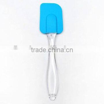 YangJiang factory manufacture hot selling kitchen silicone putty scraper with plastic handle