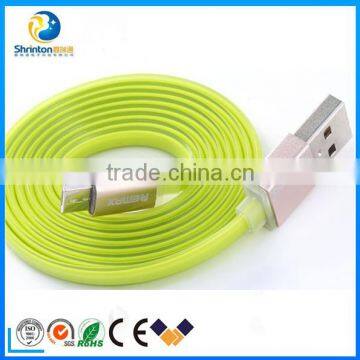 Colorful remax USB cable charging & data transfer usb data cable