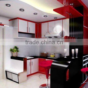 Personalized luxury laminated kitchen furniture