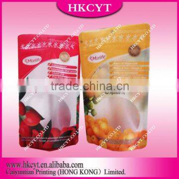 Top Zip Customized Printed Food Pouch