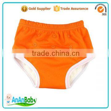 AnAnBaby Super-Soft Pure Color Bamboo Baby Training Pants Whalesale China photo-3