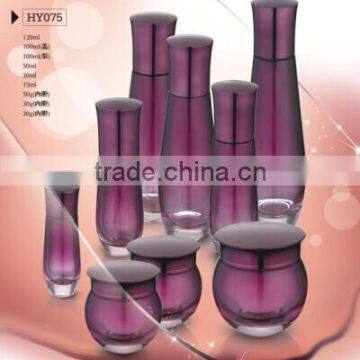 Skin care use glass bottle