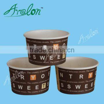 Newest Customer printed ice cream cold drind paper cup