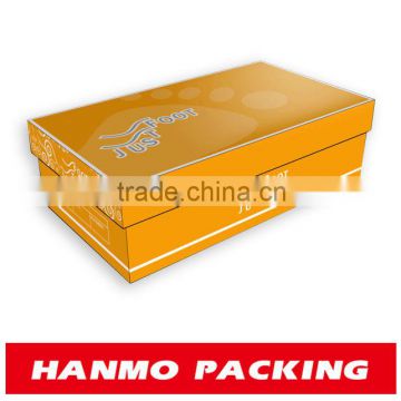 custom made&printed innovate shoes packing paper box factory price