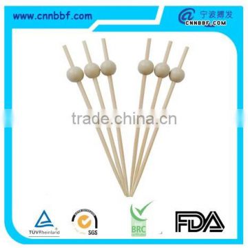 Natural bamboo skewer sticks bread sticks