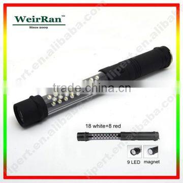 (130242) Handheld Plastic Working Torch Magnetic 32 LED Working Lighting With Hook