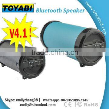 2016 Best quality portable waterproof bluetooth wireless speaker