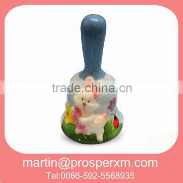 2014 ceramic bell ring easter beel ring