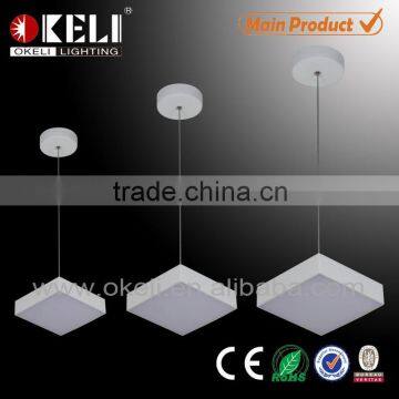 2015 hot new products pendant panel led light,square pendant light