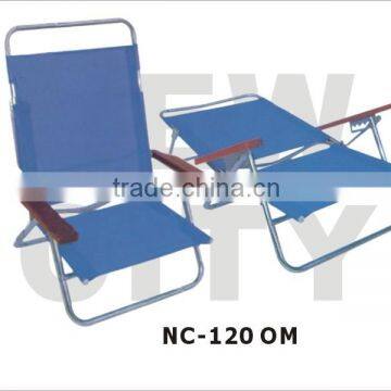 High quality aluminum light weight tall back folding director chair