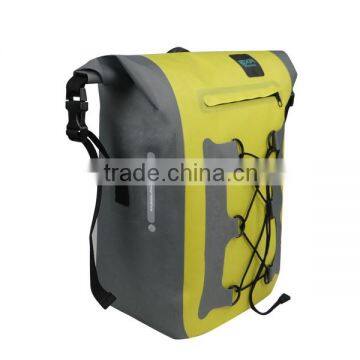 yellow waterproof tarpaulin bicycle frame bag for outdoor area 2016