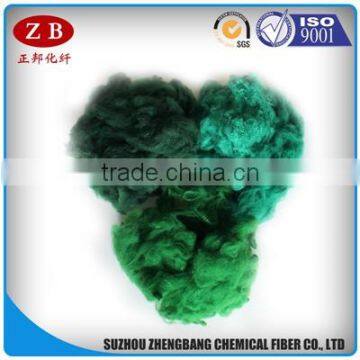 Colorful Fire Retardant Polyester Staple Fiber Price photo-2