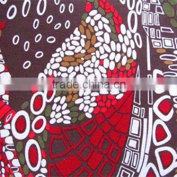 26s 160gsm rayon ingle jersey printed fabric