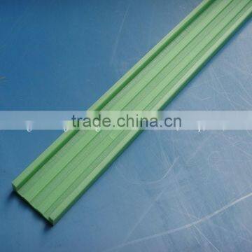 CNC Machined Plastic Chain Guide Track Roller Plastic Nylon Uhmw-pe Linear Guide Rail photo-2