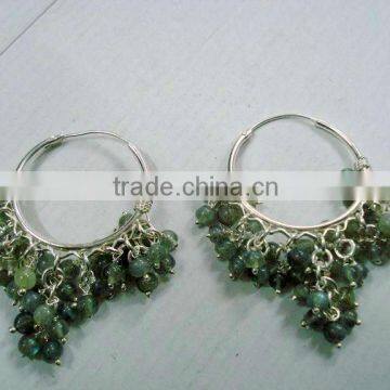 925 sterling silver gemstone earrings
