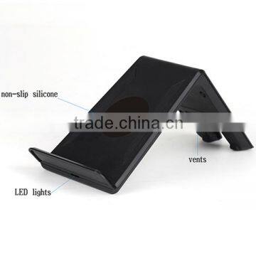 Universal 3 Coils Qi Wireless Charger Transmitter Stand For Google Nexus 7 Tablet/Nexus 4/Nexus 5