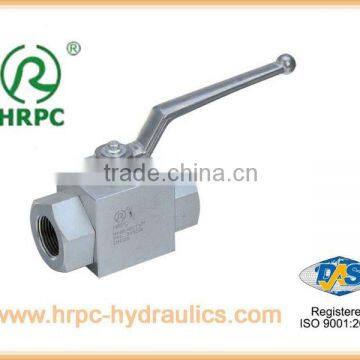 high pressure 2 pc ball valves