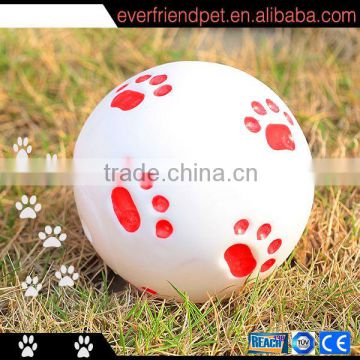 2014 custom pet ball with teeth Vinyl toy