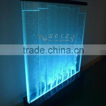 Indoor Decoration Customized Acrylic Glass Water Wall for Sale photo-4
