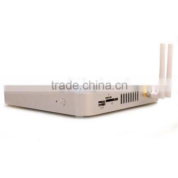 Fanless Mini PC Embedded Linux Openelec XBMC With Intel Celeron 1037U Dual Lan Port Car PC Windows 8 Industrial Vehicle PC photo-3