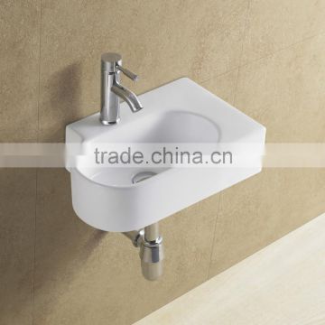 Bathroom ceramic wall hung sink/wash basin(BSJ-A8433)