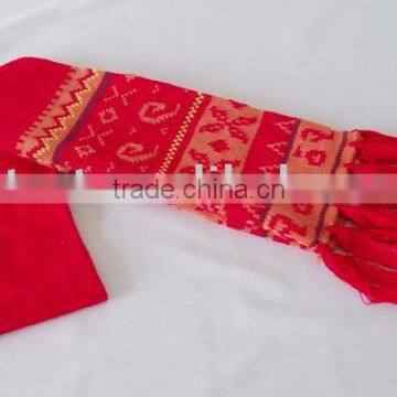 jacquard knitted scarf,children scarf