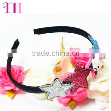 Korean Girls Women Cute star Headband glitter headband