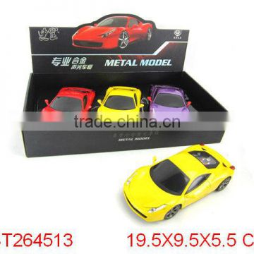 1:24CHEVROLET DIE-CAST PULL BACK CAR WITH LIGHT AND MUSIC