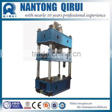 Semi-automatic magnetic material hand operated hydraulic press