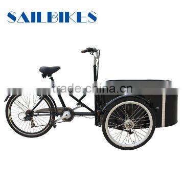 disc brake 3 wheel tricycle for cargo bike