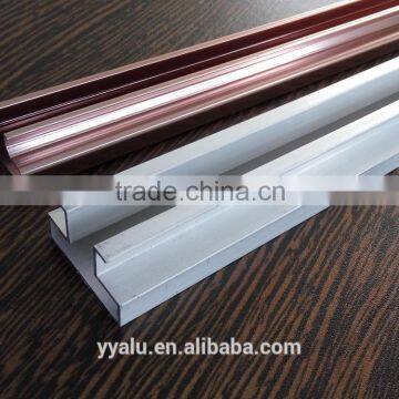 aluminum extrusion slatwall profile for insert                        
                                                                                Supplier's Choice