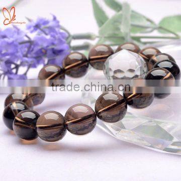 Wholesale high quality smoky quartz beads bracelet jewelry